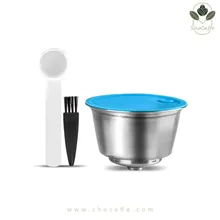 پرشونده پودری دولچه گوستو با درب سیلیکونی reusable capsule D1